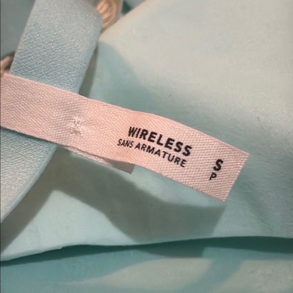 Light Blue Aerie Smoothez Women's Bra Size S - Picture 4 of 5